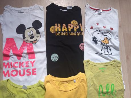 7x triko tričko i jednotlivě, 164