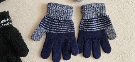 4x dětské chlapecké zimní rukavice (5-7let), 122