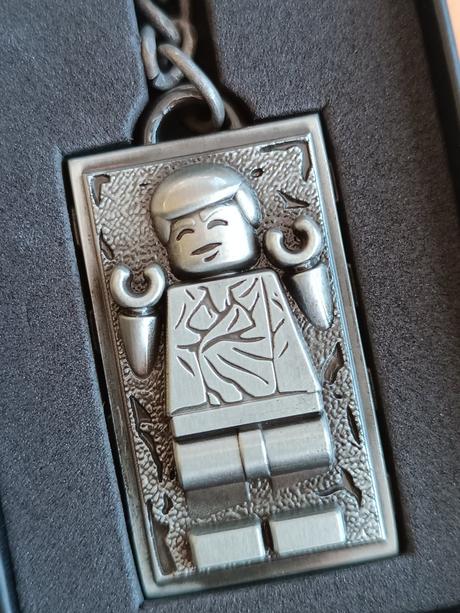 Lego star wars 5006363 han solo keychain, 