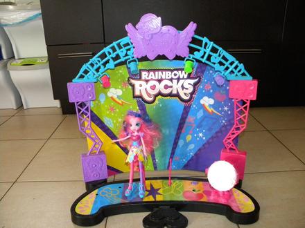 My little pony equestria girls jeviště hrací set, 