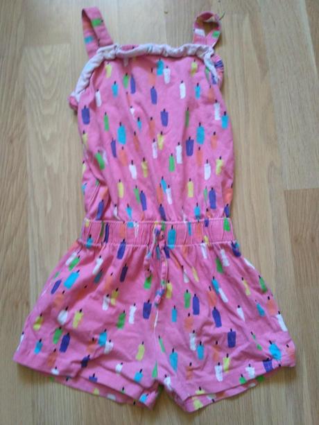 Růžový letní overal, young dimension,104