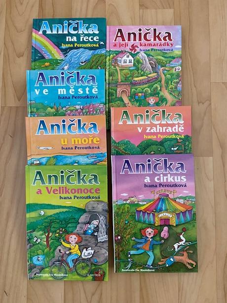 7x knížka ivana perotuková - anička ..., 