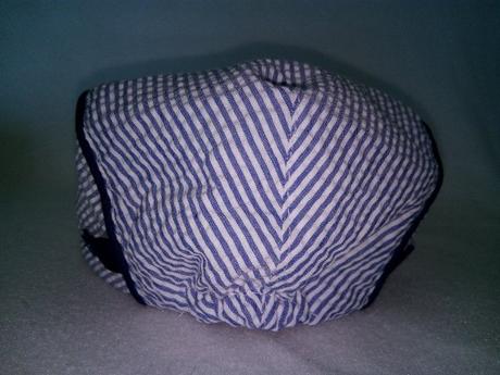 Moderní dětská pruhovaná bekovka, 74