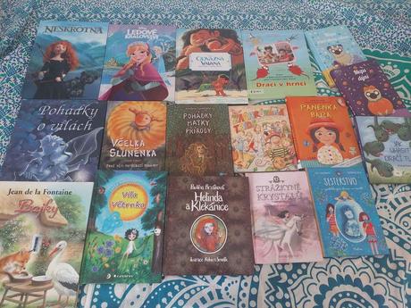 Knihy pro holčičky do věku cca 10 let,