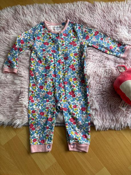 Overallek s květy - v.3/6 měs., mini boden,68