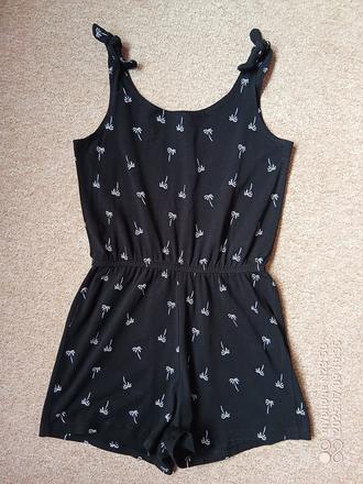 Overal šortky zn."h&m basic" vel."146-152", h&m,146