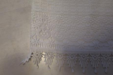 Krajkové tričko - halenka, h&m,98