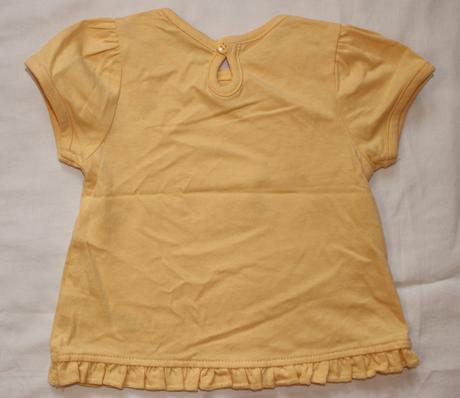 Bf187. meruňkové tričko 0-3 měs., george,62