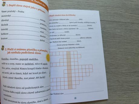 Vyplňovací sešity - 5. třída, matematika, čj, 4 ks,