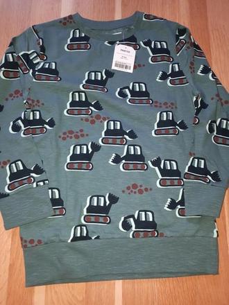 Mikina s bagry 122 next, next,122