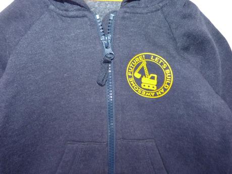 Mikina s bagrem vel.80, matalan,80