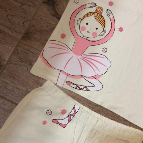 Bavlněné pyžamo s baletkou, sinsay,134