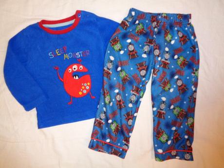 Flízový komplet - příšerka a mašinka tomášek, early days,86