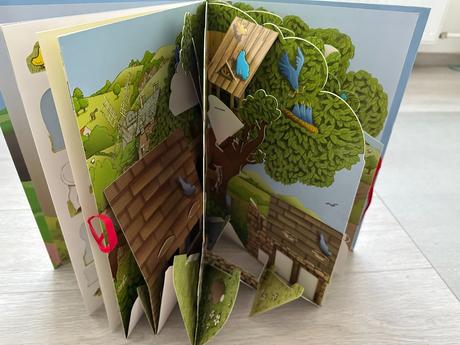 Kniha na farmě, 3d, interaktivní knížka,