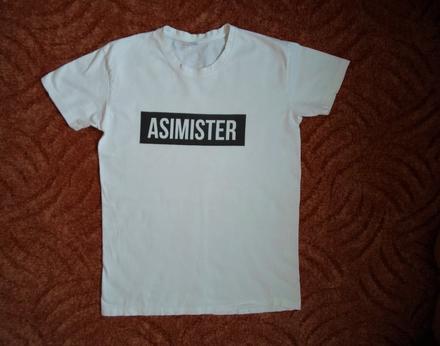 Bílé tričko triko asimister, s