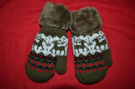 Silné rukavice palčáky,v.116-128, 116 / 122 / 128