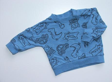 M398 chlapecká mikina vel. 62, nutmeg,62