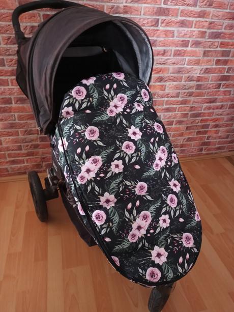 Květinkový zateplený nánožník,