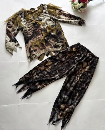 St4/ kostým zombie mumie - v.5/6 let, 