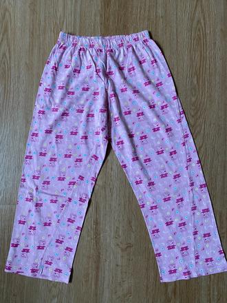 Dívčí pyžamové kalhoty peppa pig - vel. 122/128, 122