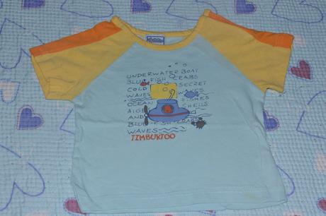 Tyrkysové tričko kr. rukáv, s ponorkou, timbuktoo,74