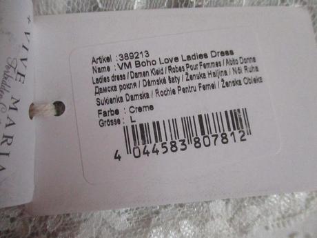 Dámské bílé krajkové šaty boho l 40, 40 / l