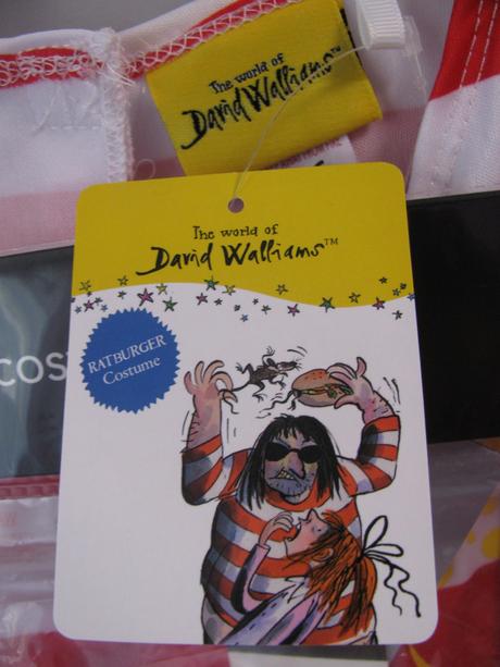 Kostým david walliams burt's burger-4 dílný, 