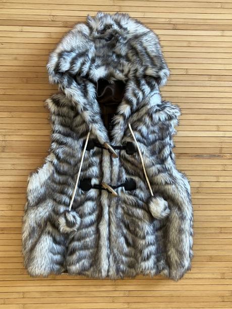 Dámská kožešinová vesta vel.36/s, atmosphere,s