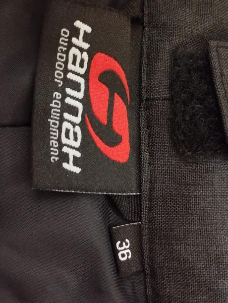 Lyžařské kalhoty zn.hannah, vel.36, 6000protection, hannah,36