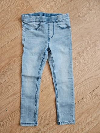 Džínové jegíny h&m, vel. 104, h&m,104