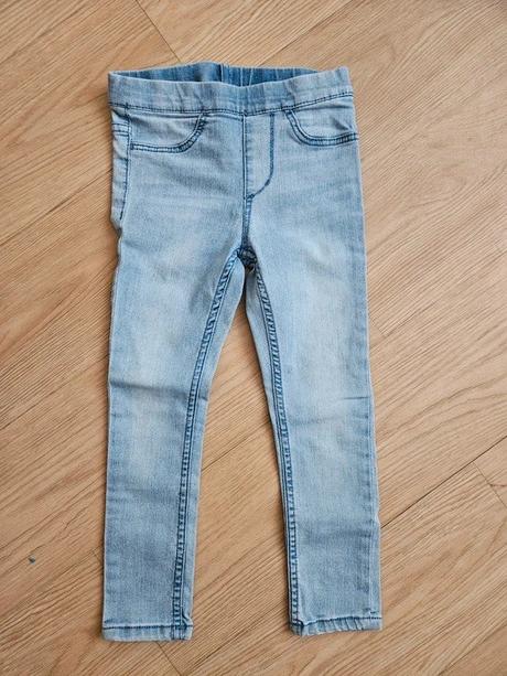 Džínové jegíny h&m, vel. 104, h&m,104