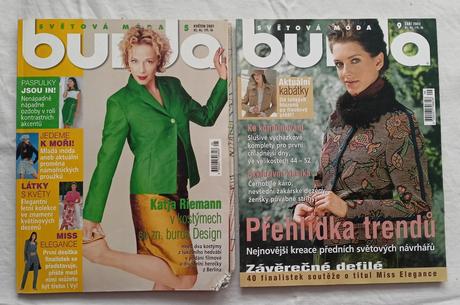 Retro časopisy burda, 