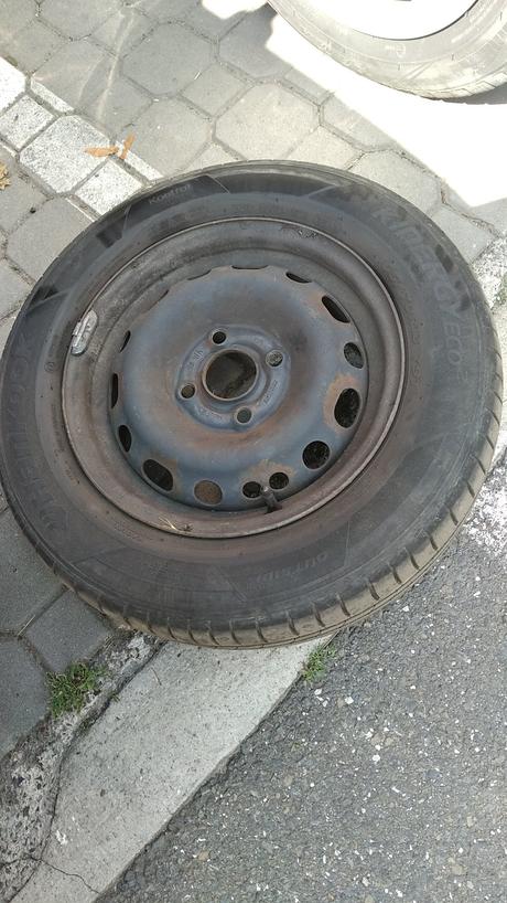 2x disky+letní pneu r13, hankook, 