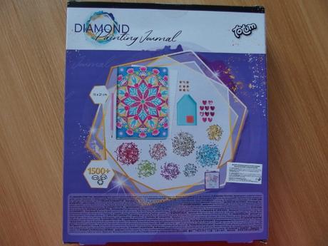 Kreativní sada - diamantový deník květina - nová, 