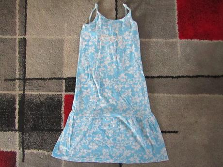 2x letní bavlněné šaty- vel.134 zn.f & f + 140, f&f,134