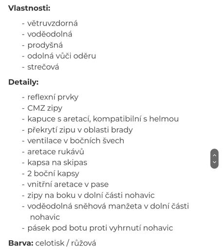 Kombinéza ostyle 6let, 122