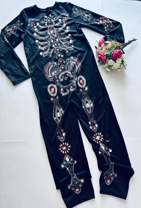 K5/ kostým kostlivka - v. 11/12 let,