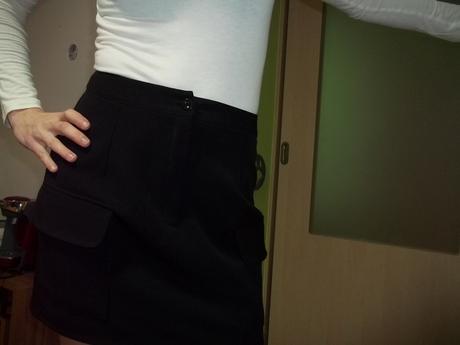 Sukně s kapsami, 38