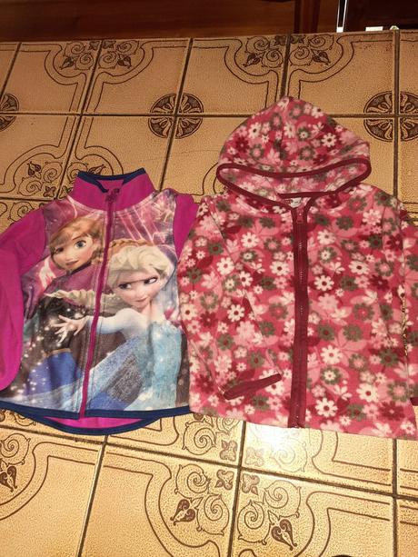 Dívčí mikiny ledové království a květy vel. 104 -, disney,104