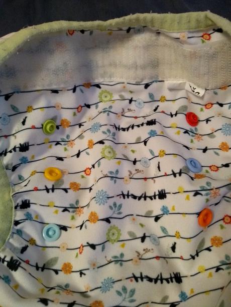 3x svrchní kalhotky na látkové plenky,