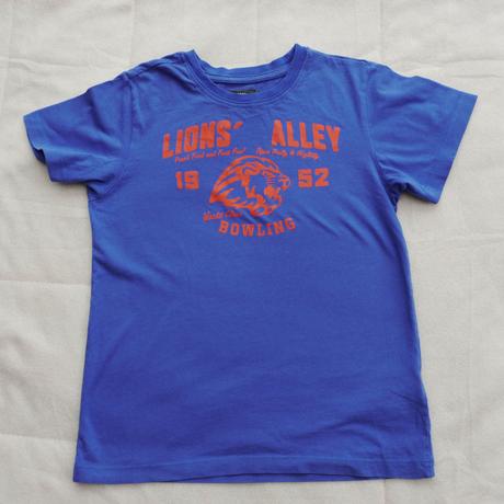 Modre tricko se lvem, h&m,122