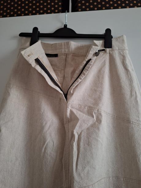 Sukně lněná sukně vel. 48, 48