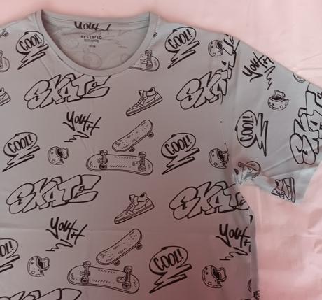 Chlapecké triko skate krátký rukáv reserved, reserved,170