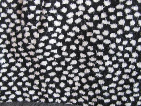 Černobílé přechodní sáčko, kabátek next, next,122