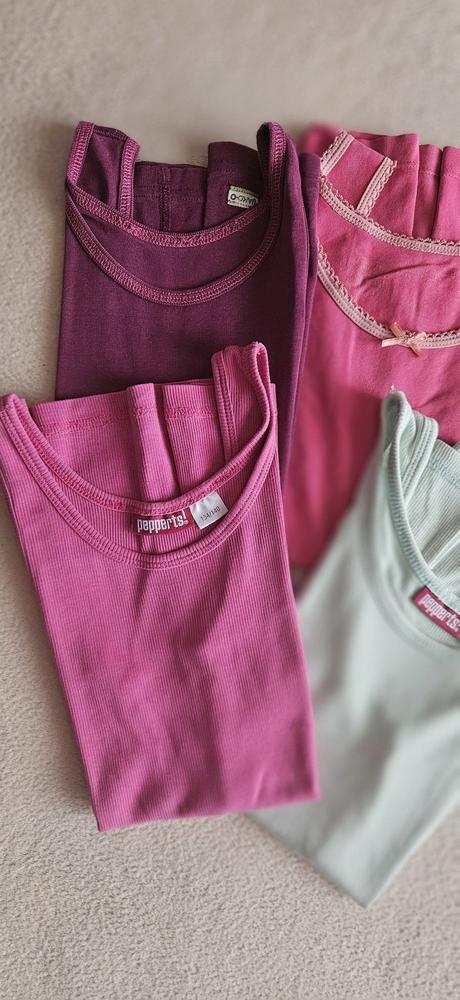 Dívčí spodní košilky, 5 kusů, vel.134/140, 134