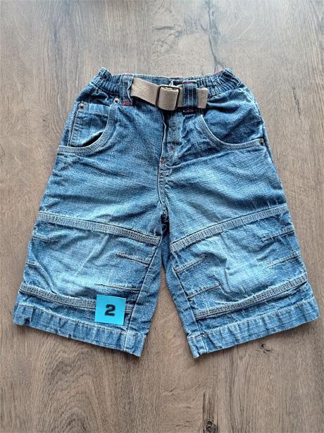 Kraťasy riflové 98/104, rebel,98