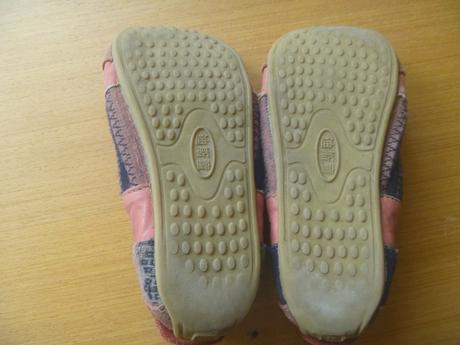 Světle červené barefoot tenisky vel. 26-27, 26