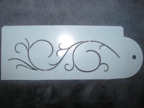 Stencil dekorační ornament, 