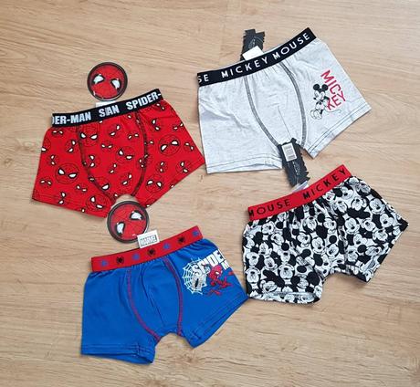 Trenky x boxerky mickey x spiderman, 98 - 140