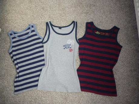 3x tílko, nátělník tchibo,lidl vel 134-140, tchibo,134
